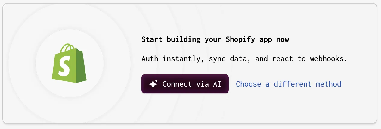 Shopify setup